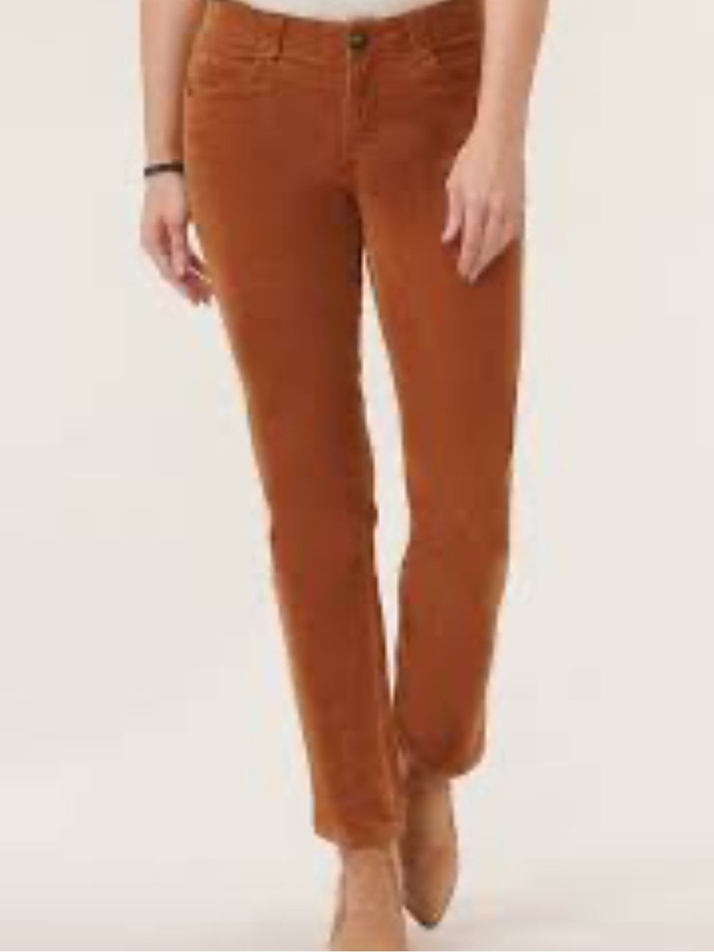 Democracy “Ab"solution® Petite size 2 Corduroy Straight Legs never worn!